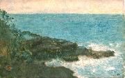 Charles W. Bartlett Charles W. Bartlett's watercolor and ink Hana Maui Coast, 1920 Spain oil painting artist